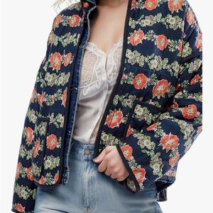 Floral Print Women's Jacket